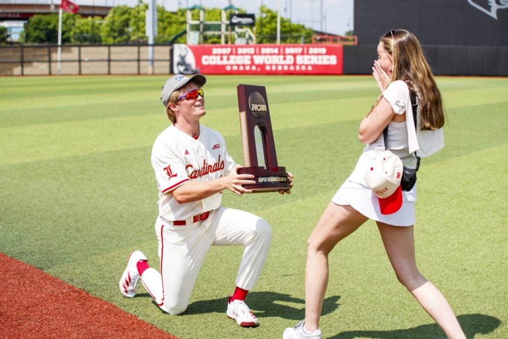 Playing In College World Series And Getting Married, Louisville's Tanner Shiver Could Have A Busy Week