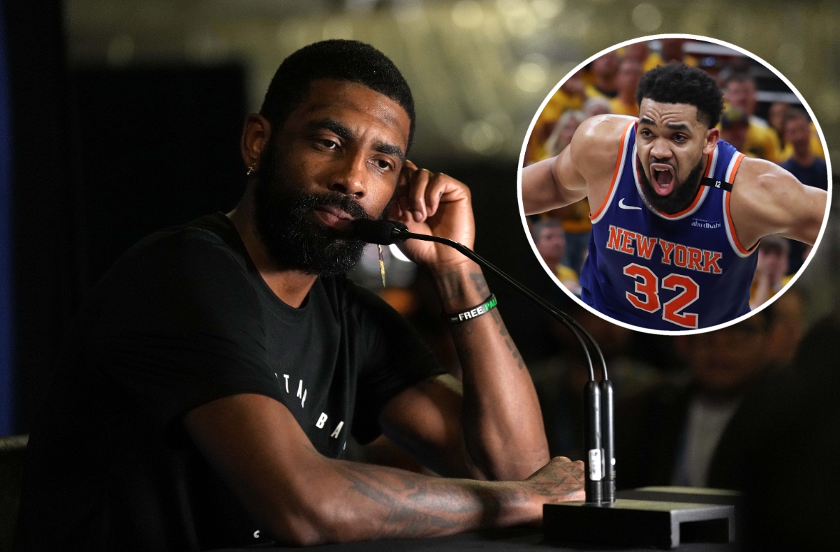 Kyrie Irving Says He's Going To Start 'Attacking' People Who Make Memes Of Karl-Anthony Towns Acting Zesty