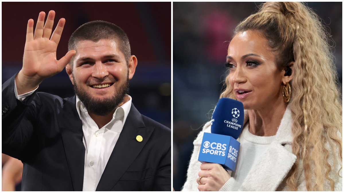 Islamic UFC Fighter Khabib Nurmagomedov Refuses To Shake Hand Of Female CBS Show Host