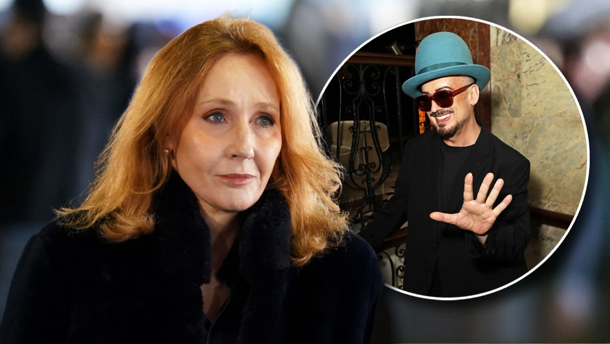 JK Rowling Dunks On Whiny Dope Boy George After Social Media Spat