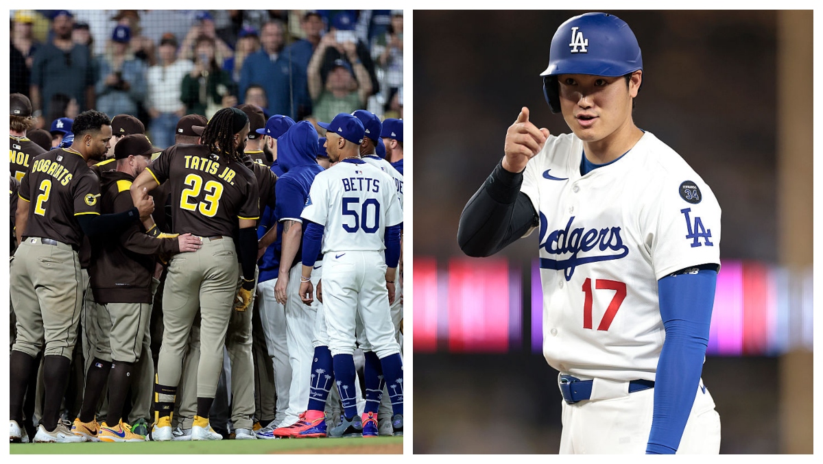 Nice Guy Shohei Ohtani Stops Dodgers-Padres Potential Bench-Clearing Brawl