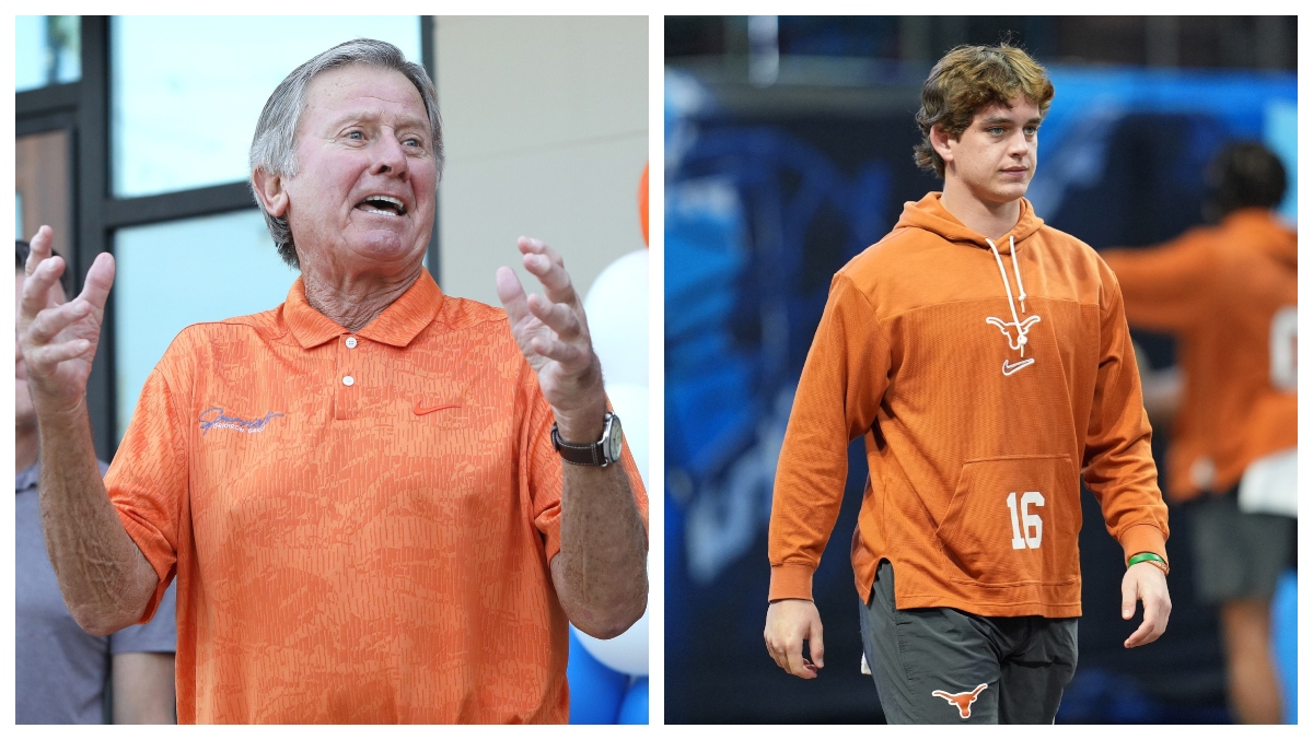 Steve Spurrier Throws Some Cold Water On Arch Manning Hype