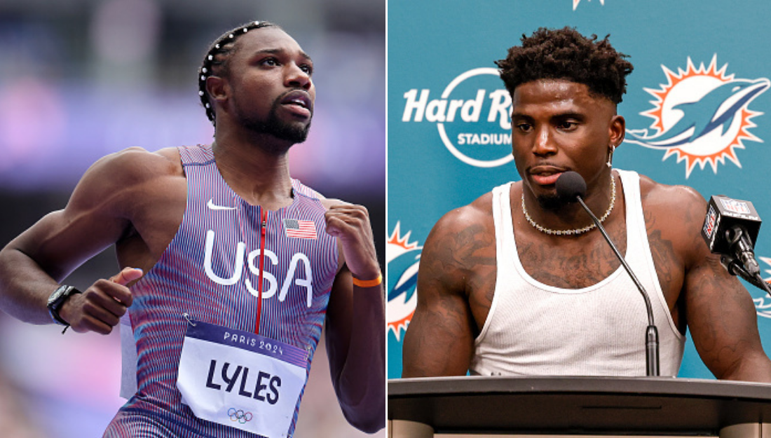 Noah Lyles, Who Bad-Mouthed American Excellence, Pulls Out Of Race Against Tyreek Hill