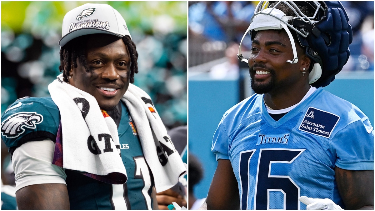 Titans Waive Drafted WR Burks, Highlighting A.J. Brown Trade Fallout