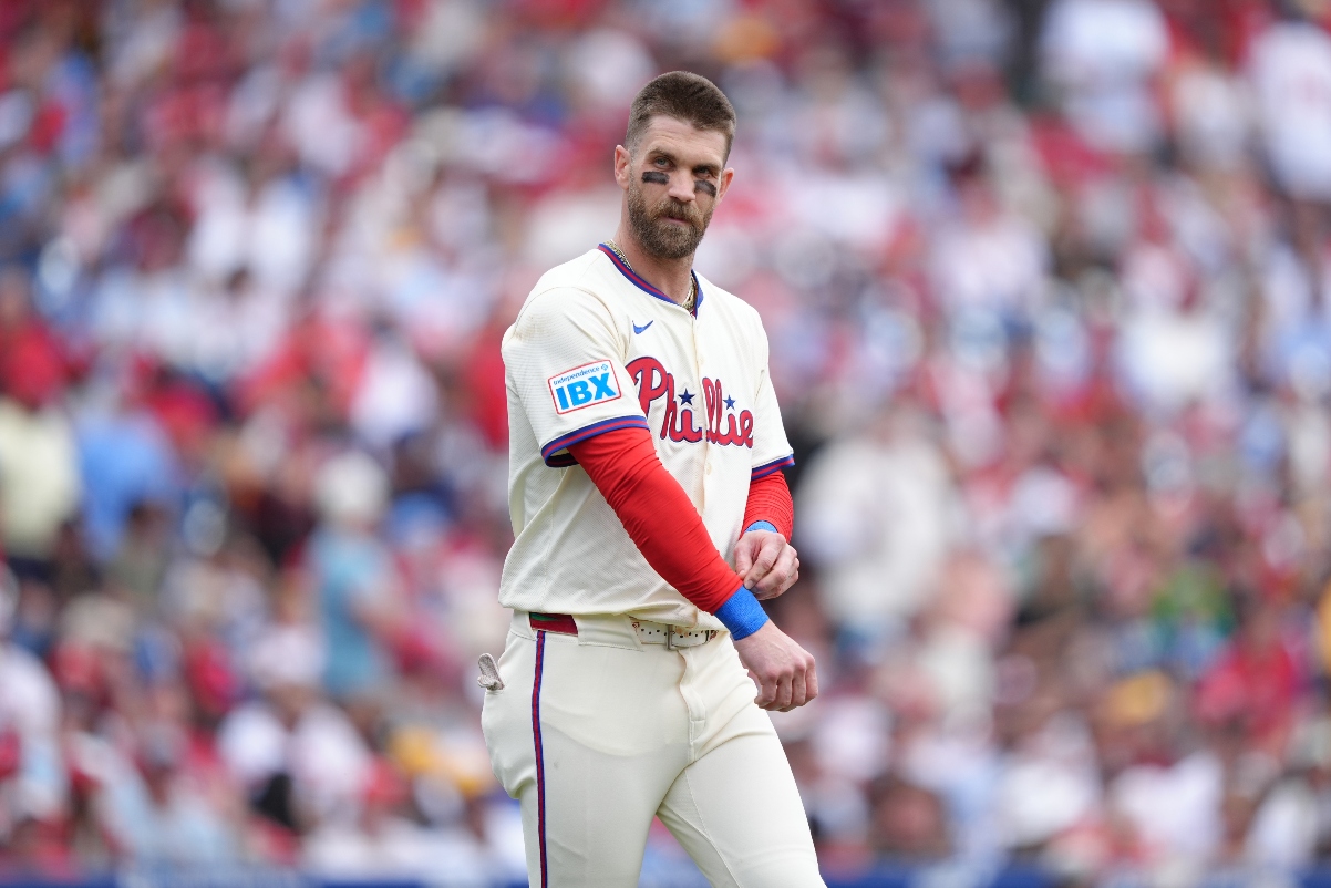 Bryce Harper Reportedly Told MLB Commissioner To 'Get The Fu-k Out' Of Phillies' Clubhouse During Meeting