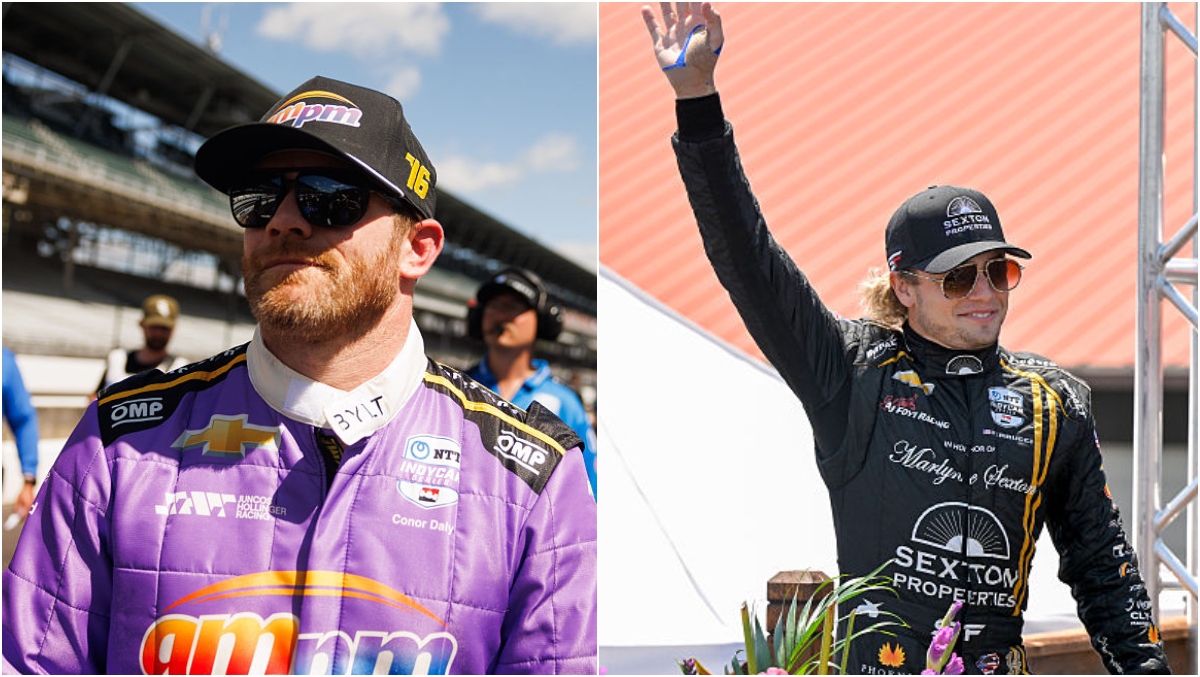 We've Got A War Of Words Between IndyCar Drivers Conor Daly And Santino Ferrucci