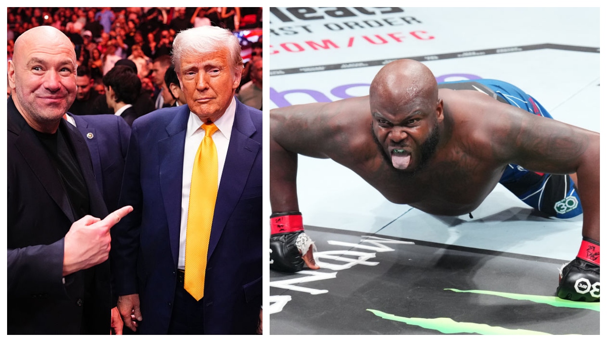 Exclusive: UFC's Derrick Lewis: 'President Trump Needs To Pardon Me So I Can Fight At White House!'