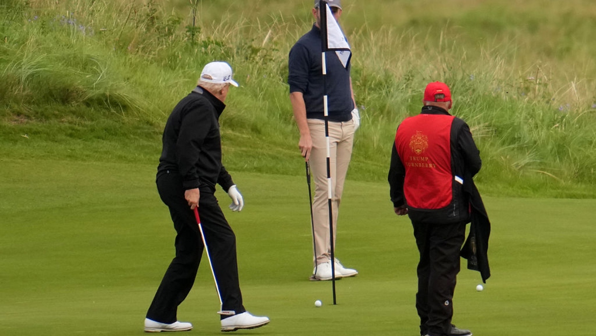 Outrage as Donald Trump Disrespects Golf Tradition!