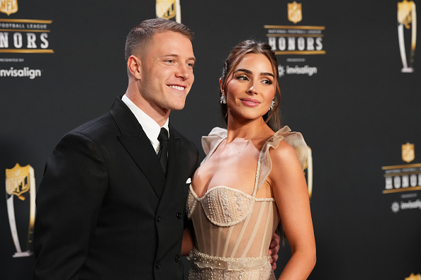 49ers RB Christian McCaffrey Welcomes First Child With Former Miss Universe, Olivia Culpo