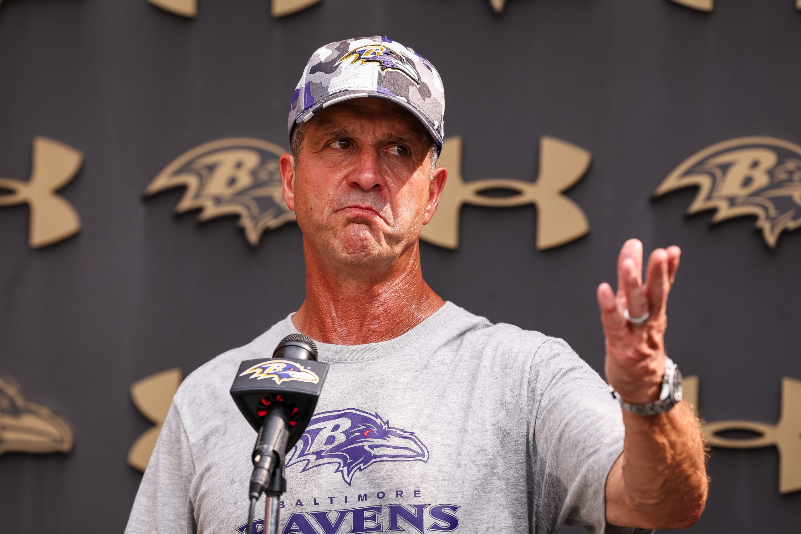 Ravens Coach John Harbaugh Defends Trump White House Visit Amid Criticism