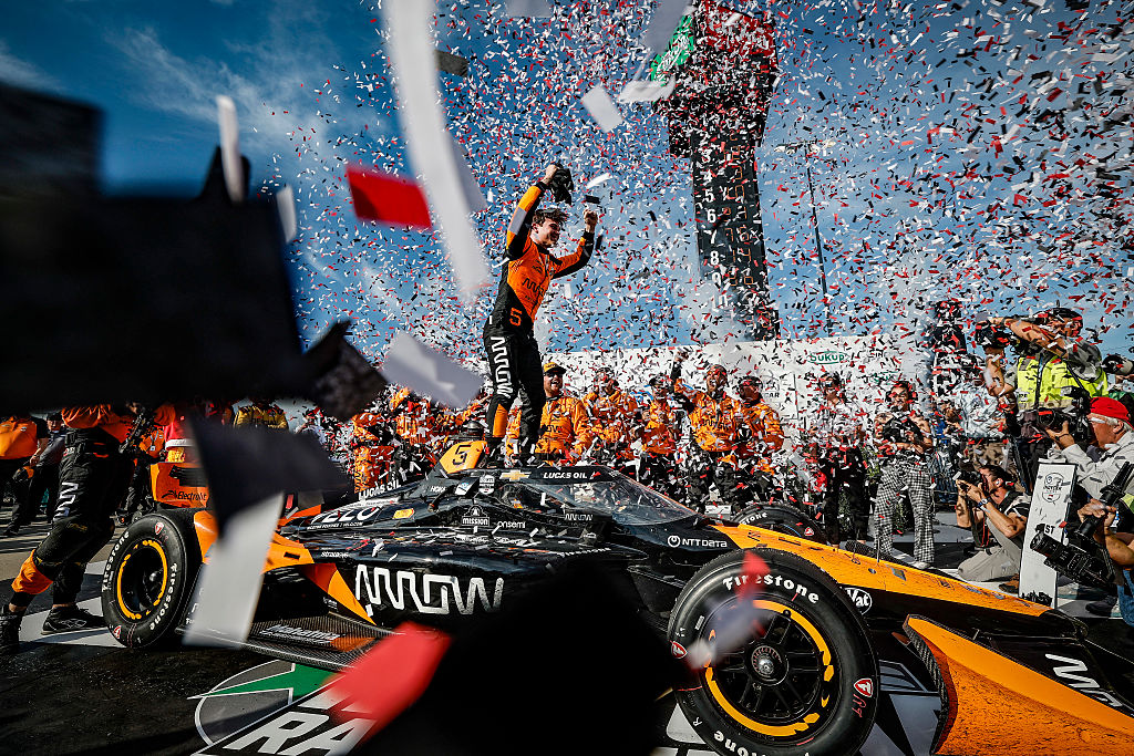 O'Ward Wins Iowa Sukup 275, Ends Honda Streak