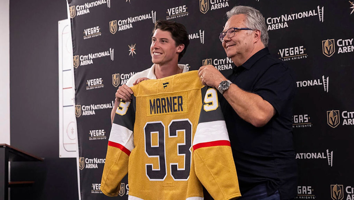 Mitch Marner Talks 'Winning Regimen' During Introductory Press Conference With Golden Knights