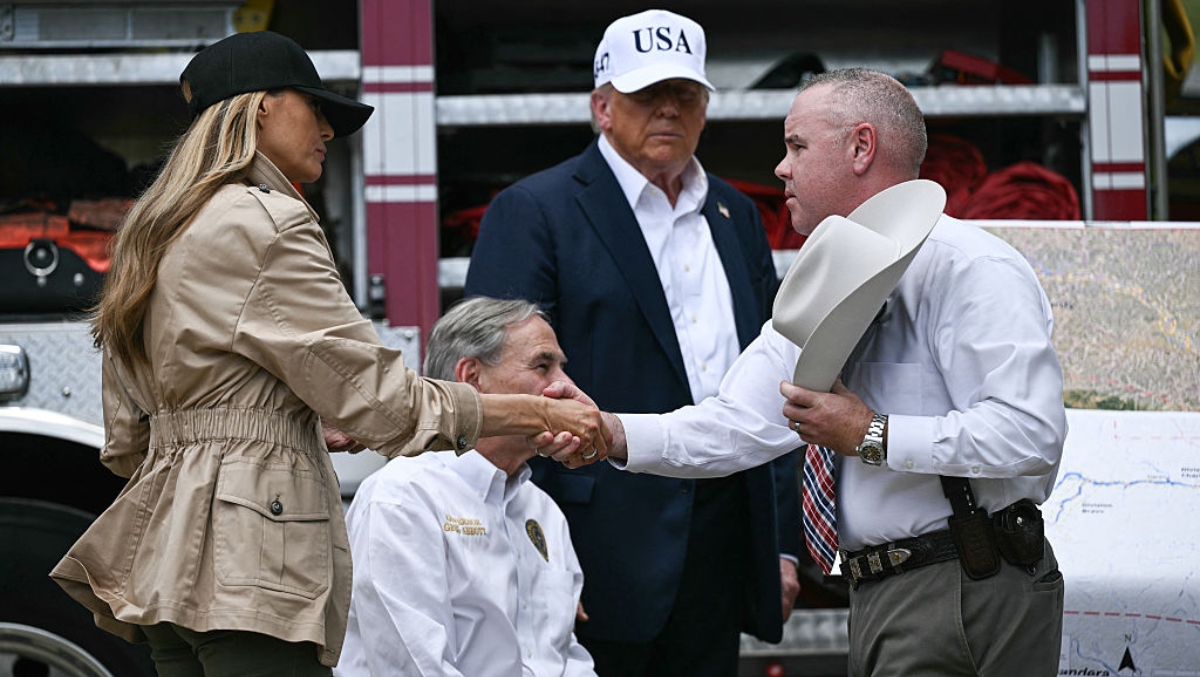 Texas Firefighters Show Ultimate Respect To Melania Trump, Proving Decency Is Still Possible