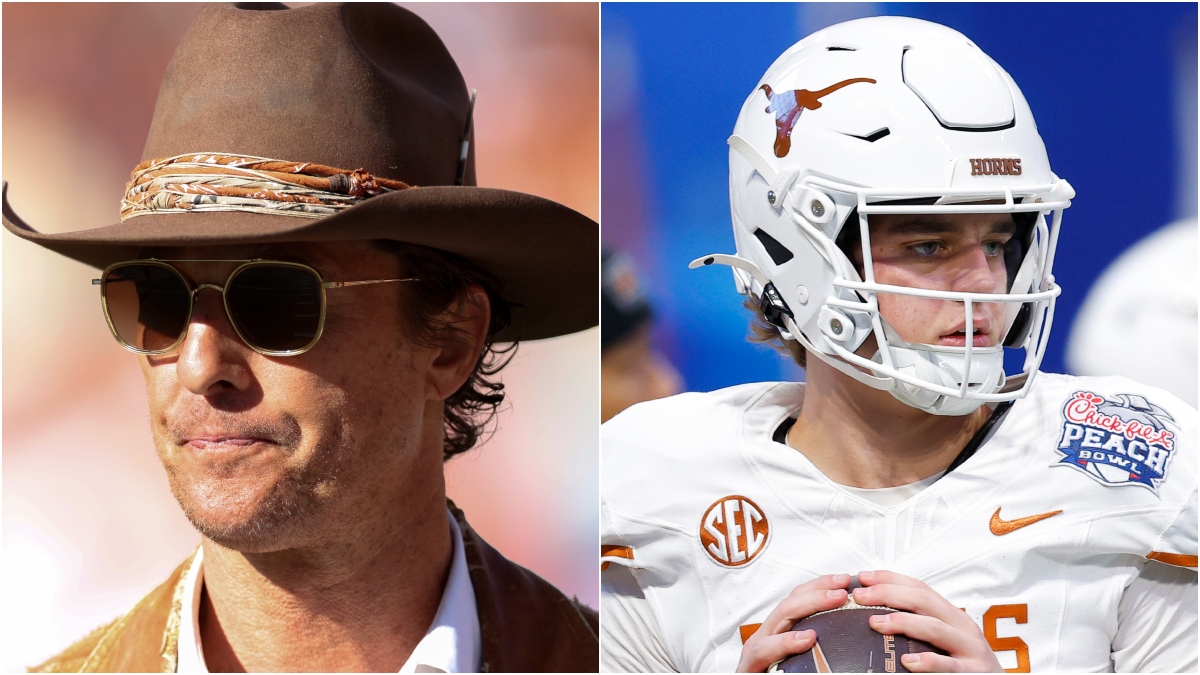 Matthew McConaughey Drops Amped Up College Football Message, Will Have People Running Through A Brick Wall