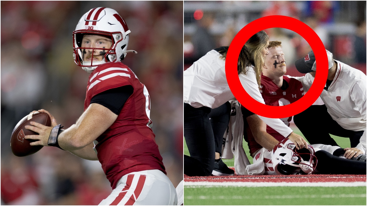 Wisconsin QB Situation Takes Mysterious Turn After Non-Contact Injury