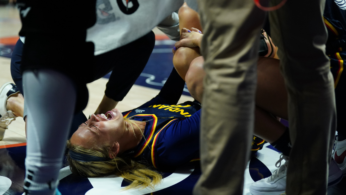 Fever Hit With Another Blow As Sophie Cunningham Exits Game With Knee Injury
