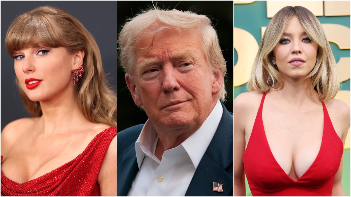 Trump Amplifies Sydney Sweeney Ad Amid Ongoing Taylor Swift Feud