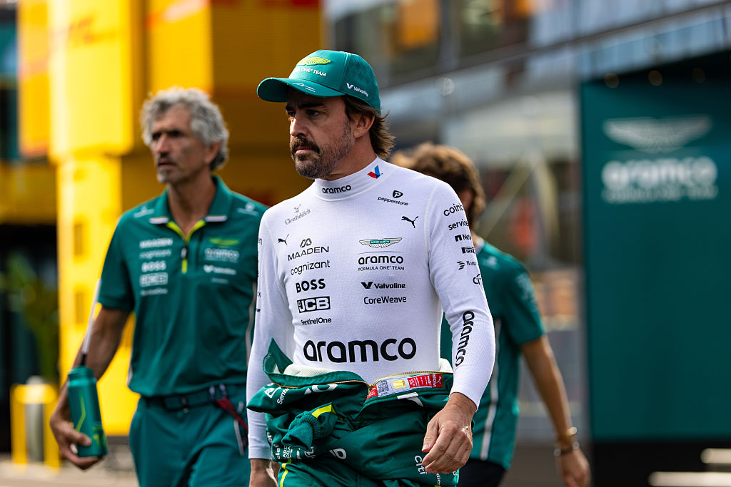 Aston Martin's Fernando Alonso Cleared to Race Hungarian GP After Back Injury
