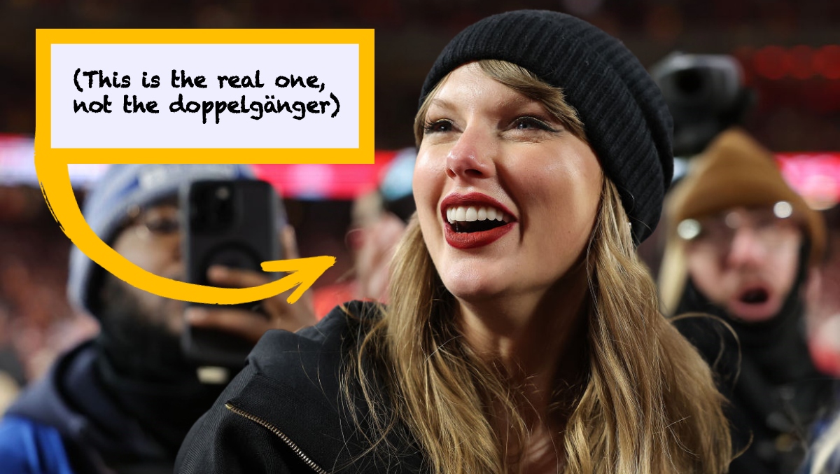 Taylor Swift Doppelgänger Steals Spotlight At Chiefs Vs. Bears