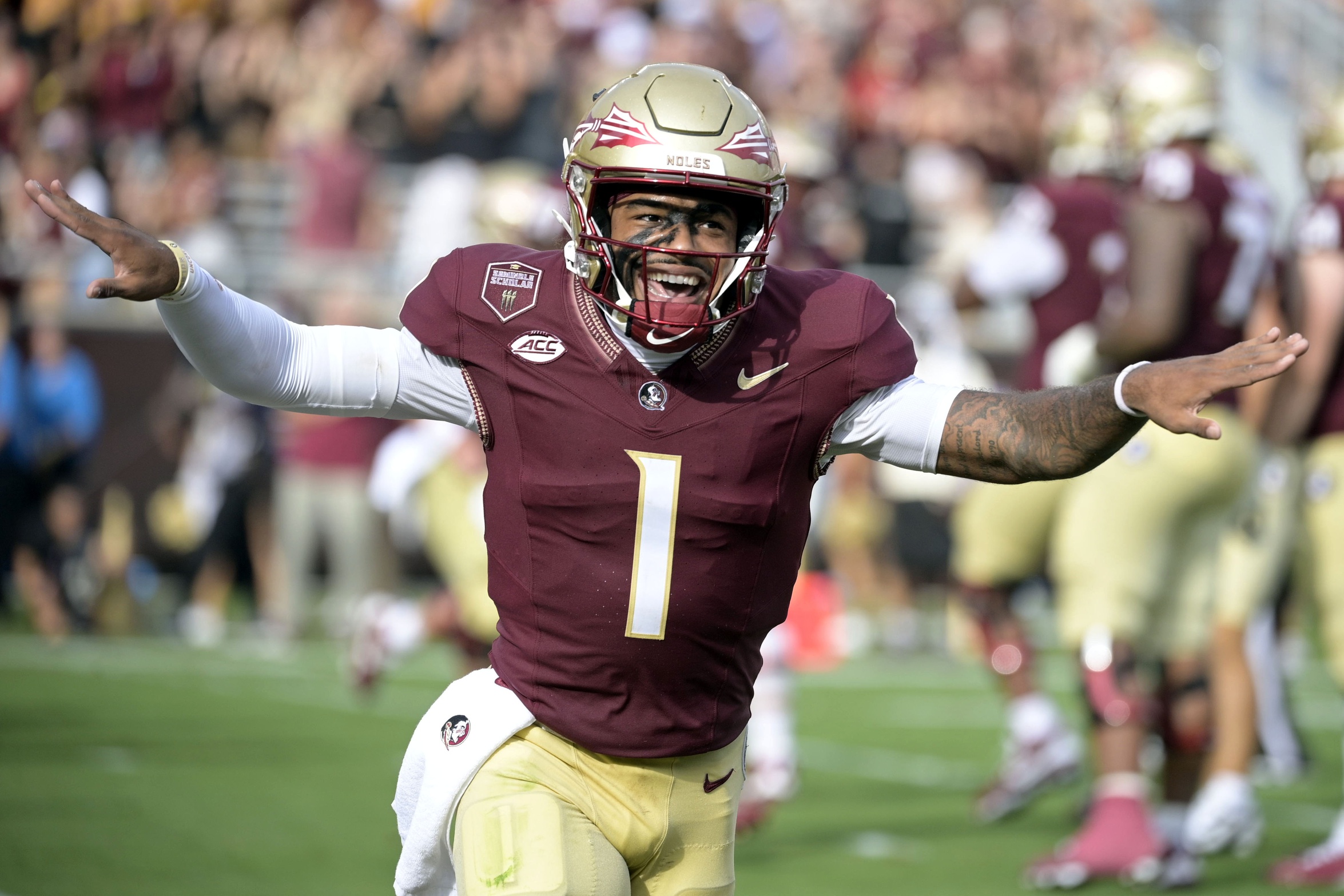 Thomas Castellanos Delivers On Promise, Leads Florida State To Upset Win Over Alabama. Welcome Back, CFB