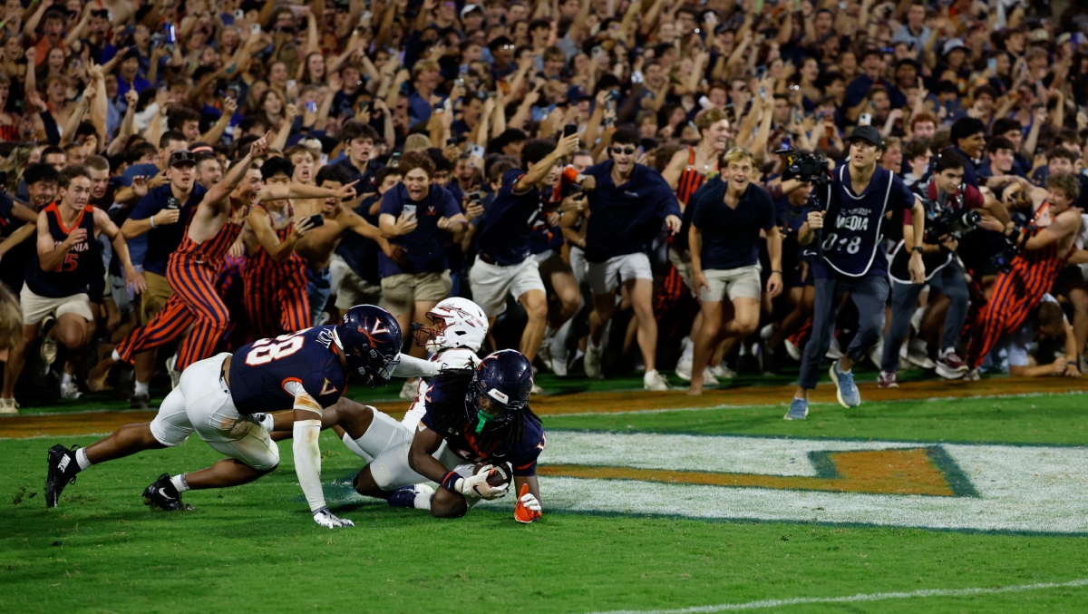 Virginia Fans Storm Field After Upset Over No. 8 Florida State, Player Trampled, $50K ACC Fine Expected