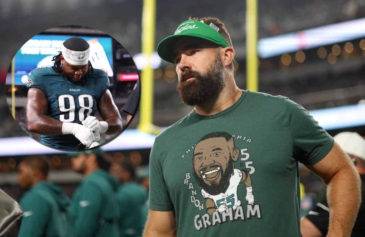 Jason Kelce Rips Into Jalen Carter For Spitting On Dak Prescott
