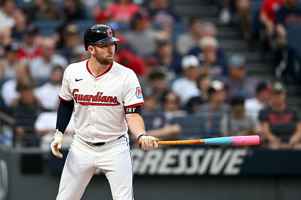 Guardians’ David Fry Hit In Face By Fastball, Exits Game Vs. Tigers
