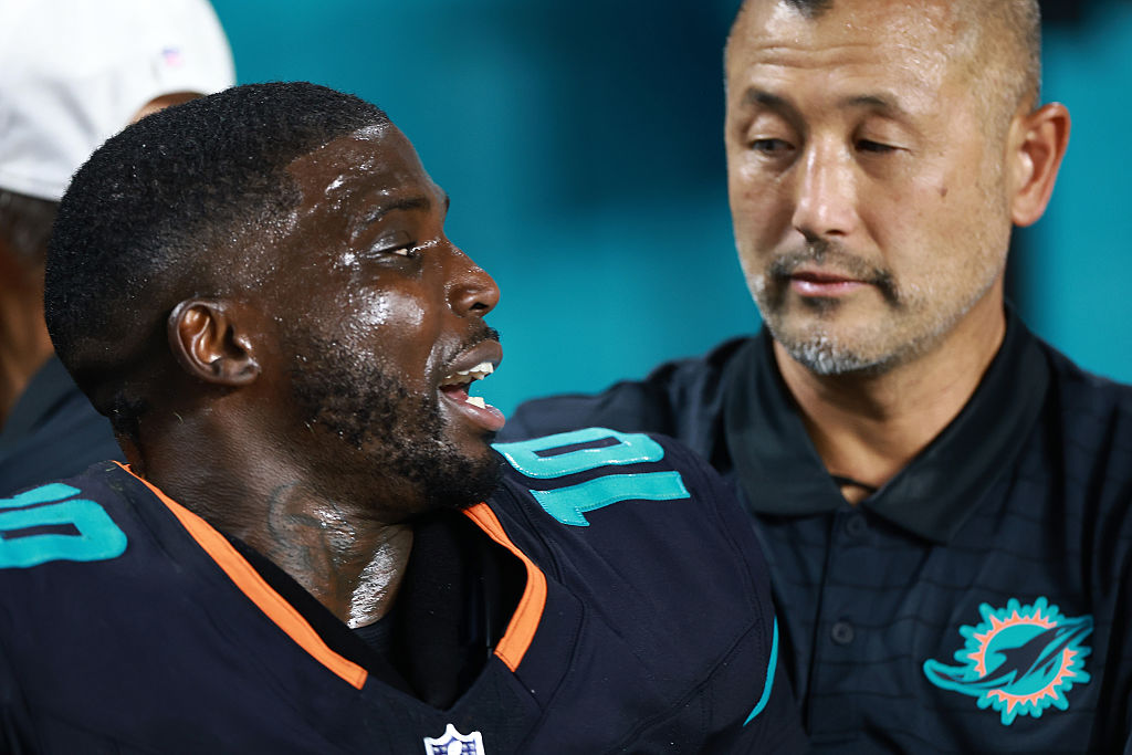 Tyreek Hill Might Have Played His Last Game For The Dolphins But He Goes Out With A Smile