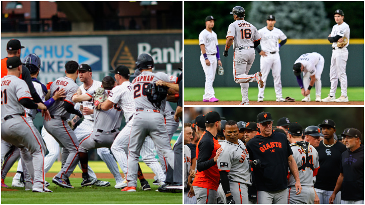 Giants, Rockies Nearly Come To Blows After Rafael Devers Flexes Home Run