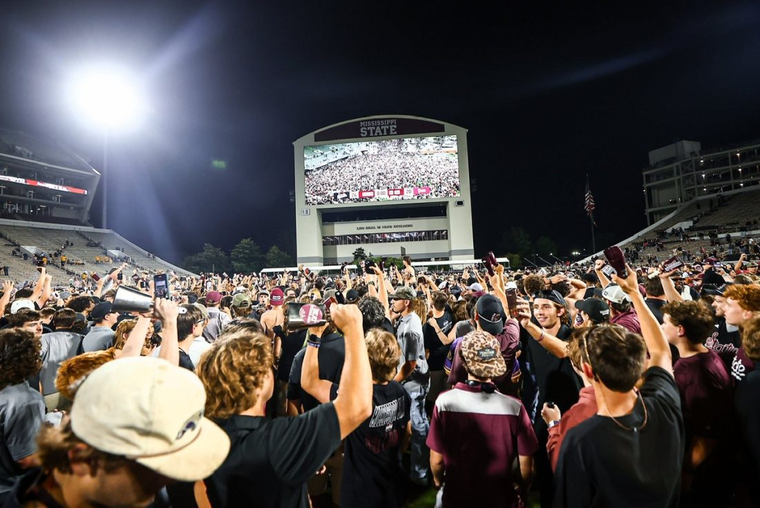 SEC Slaps Mississippi State With $500K Fine After Fans Rush Field | OutKick