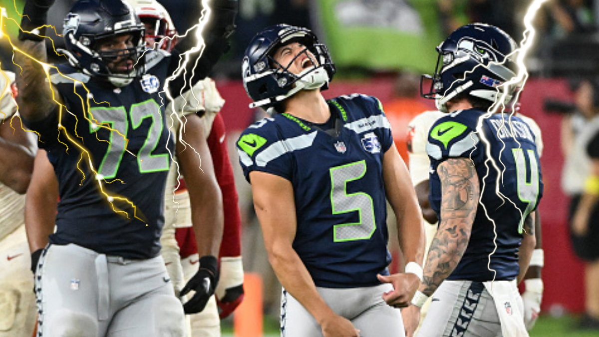 Seahawks Kicker Rips Smelling Salts Before Scoring Game-Winning Kick