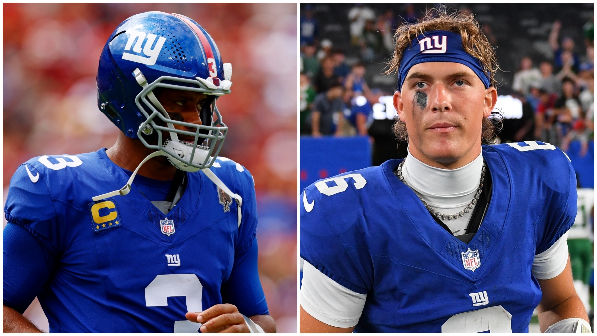 Giants Explore Jaxson Dart Starting After Wilson Struggles vs Commanders