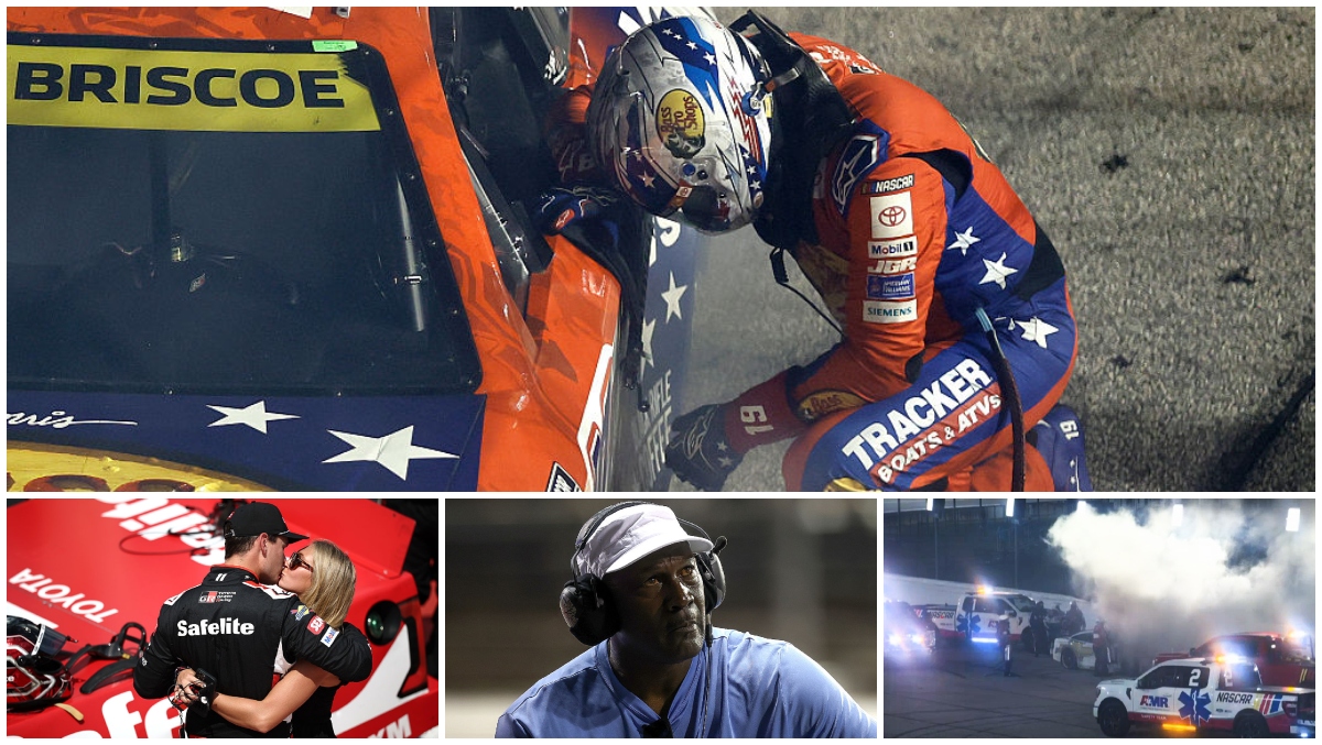 NASCAR Driver Nearly Sautéed, Another Accused Of Disgusting Behavior, F-Bombs Fly & Race Wife Models Bikinis