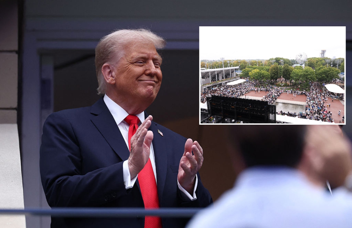 Trump Attendance Delays US Open Final, Creates Long Lines