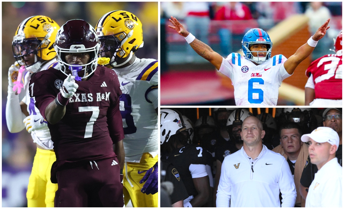Clay Travis's Starting 11: The SEC's 10-2 Teams Are Making The Playoff Edition