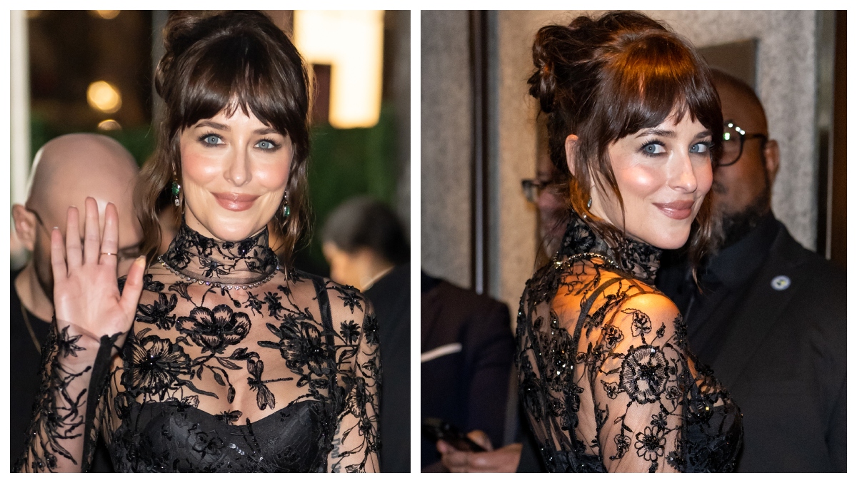 Dakota Johnson Embraces Naked Dress Trend Defying Criticism