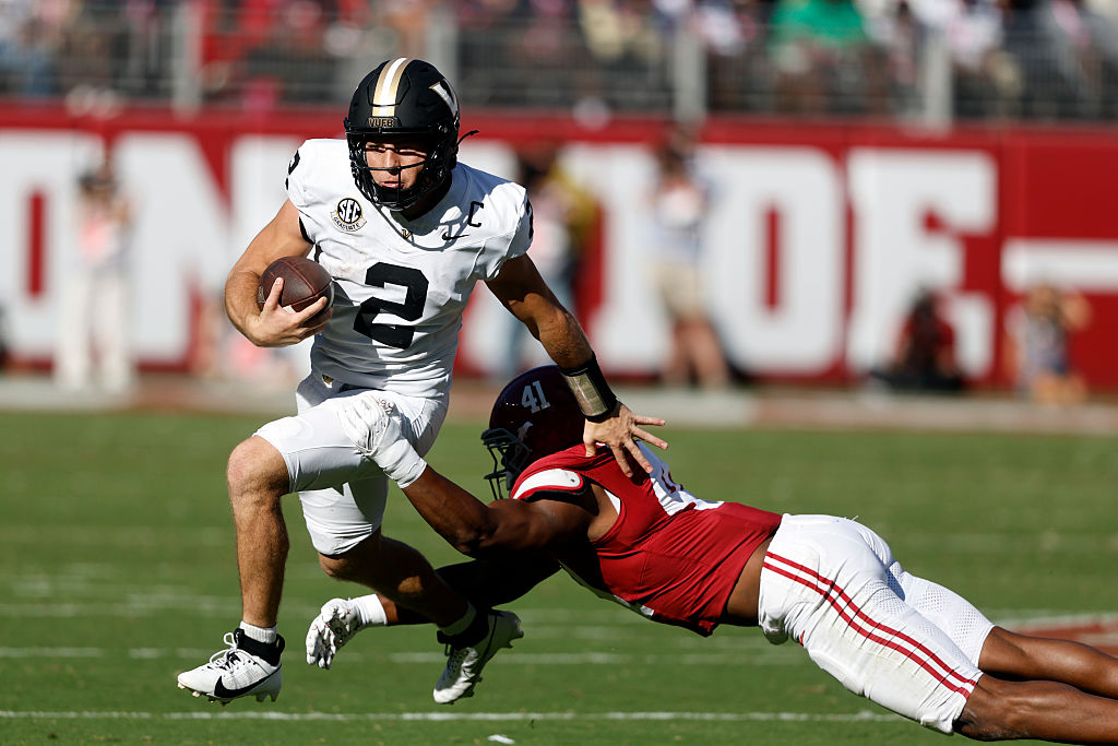 Vanderbilt Battles Alabama Until the End, Earning Respect With Diego Pavia