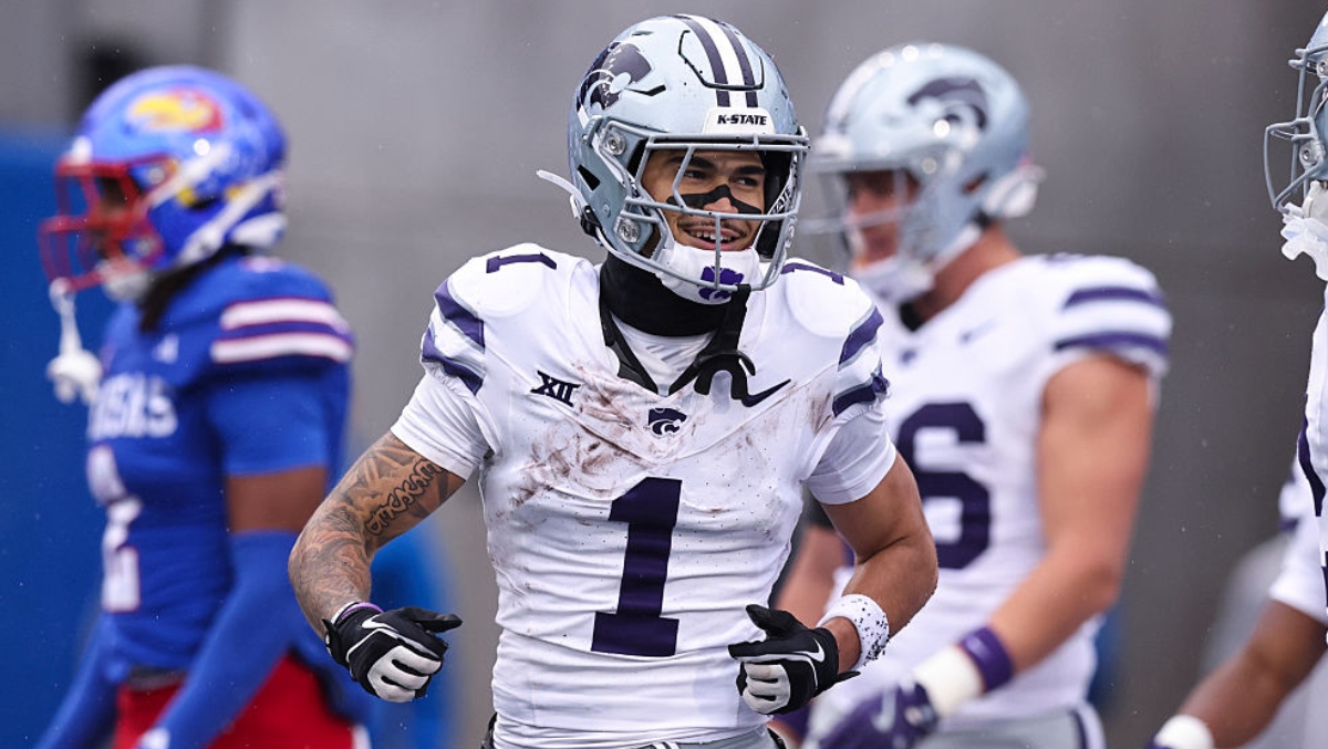 Kansas State Wide Receiver Nearly Blows TD with Goal Line Showboat, Chaos Ensues