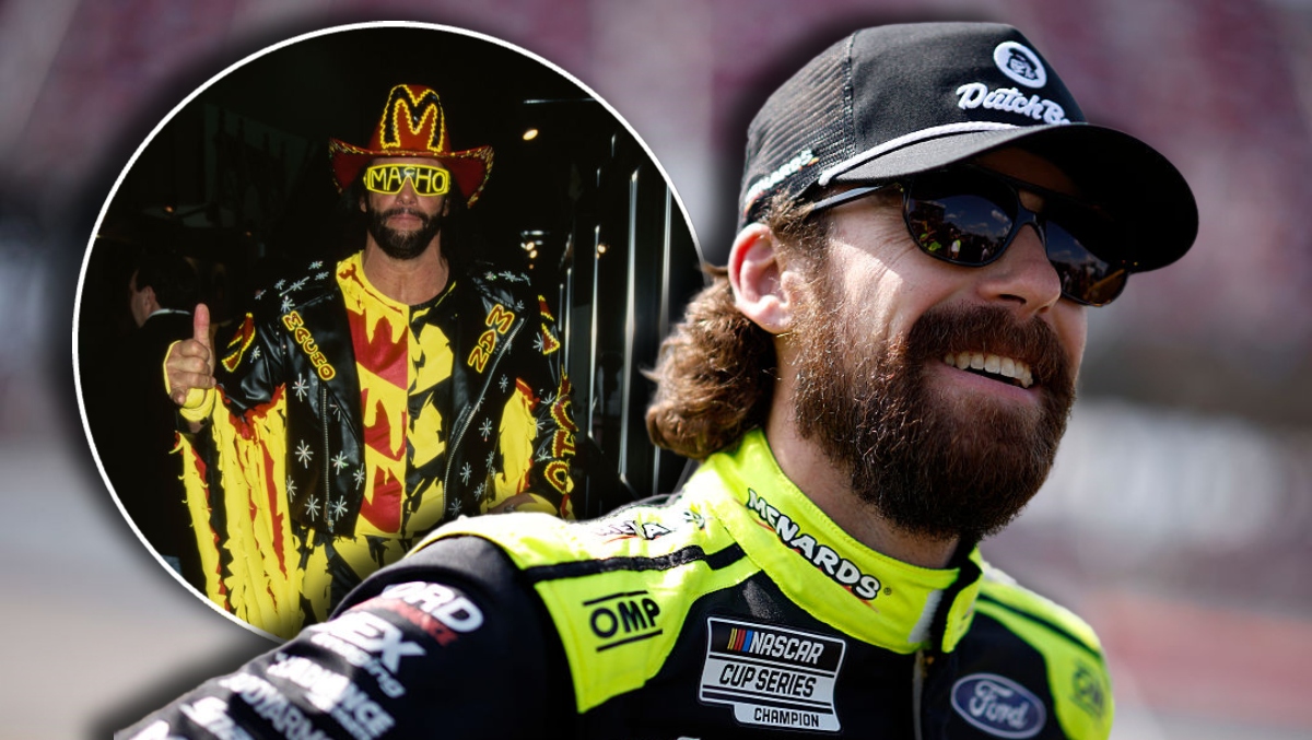NASCAR's Ryan Blaney Channels ‘Macho Man’ Randy Savage Ahead Of Talladega Playoff Push