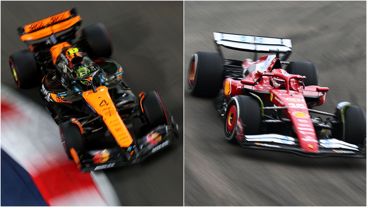 McLaren Ferrari Pitlane Crash Causes Major Setback Singapore F1 Practice