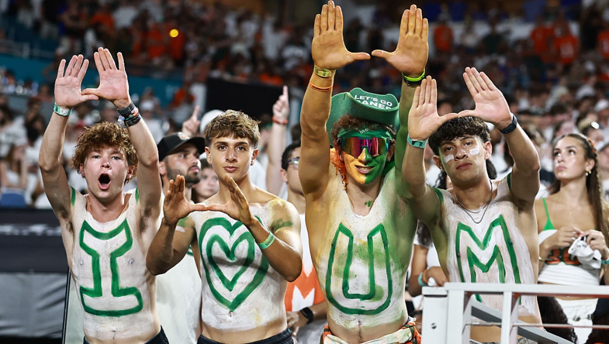 Miami Hurricanes Fans Beat The Absolute Snot Out Of Each Other Following Stunning Loss