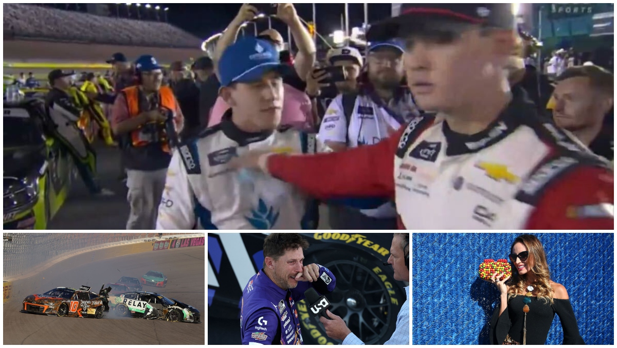NASCAR Driver With Violent, Bloody History Gets Poked Again