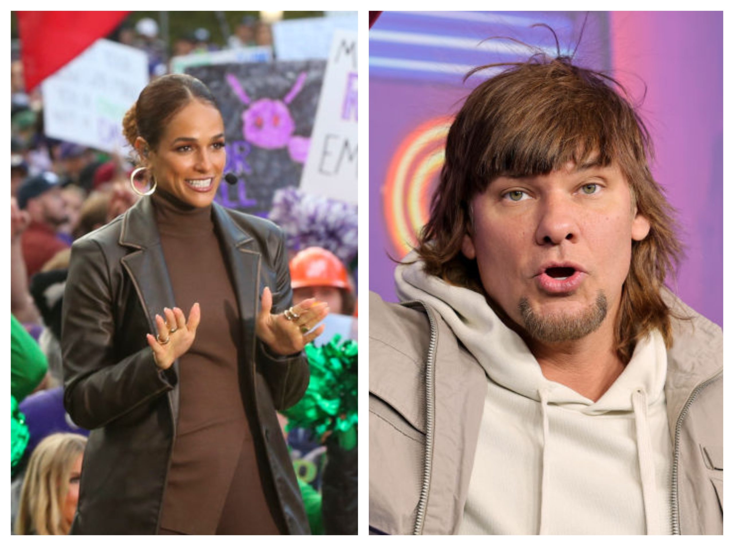 ESPN's Jess Sims Shuts Down Comedian Theo Von on College GameDay