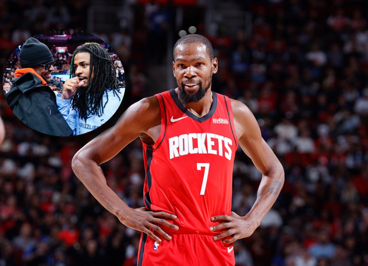 Kevin Durant Trash Talks Ja Morant's Dad Sitting Courtside: Video | OutKick