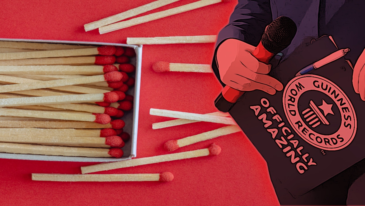 Swedish Man Sets Record By Shoving 81 Matches In His Nose — Have World Records Jumped The Shark?