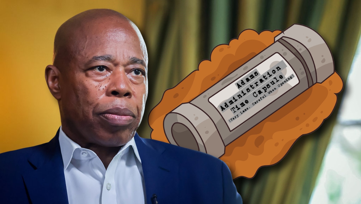 Eric Adams’ Pathetic Time Capsule Will Disappoint New Yorkers In Ten Short Years