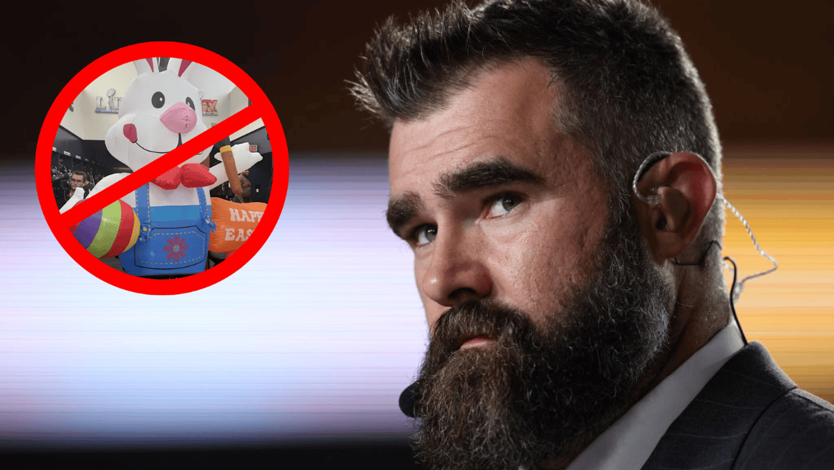 Jason Kelce BLASTS Eagles' Positivity Rabbit With Vulgar Rant | OutKick