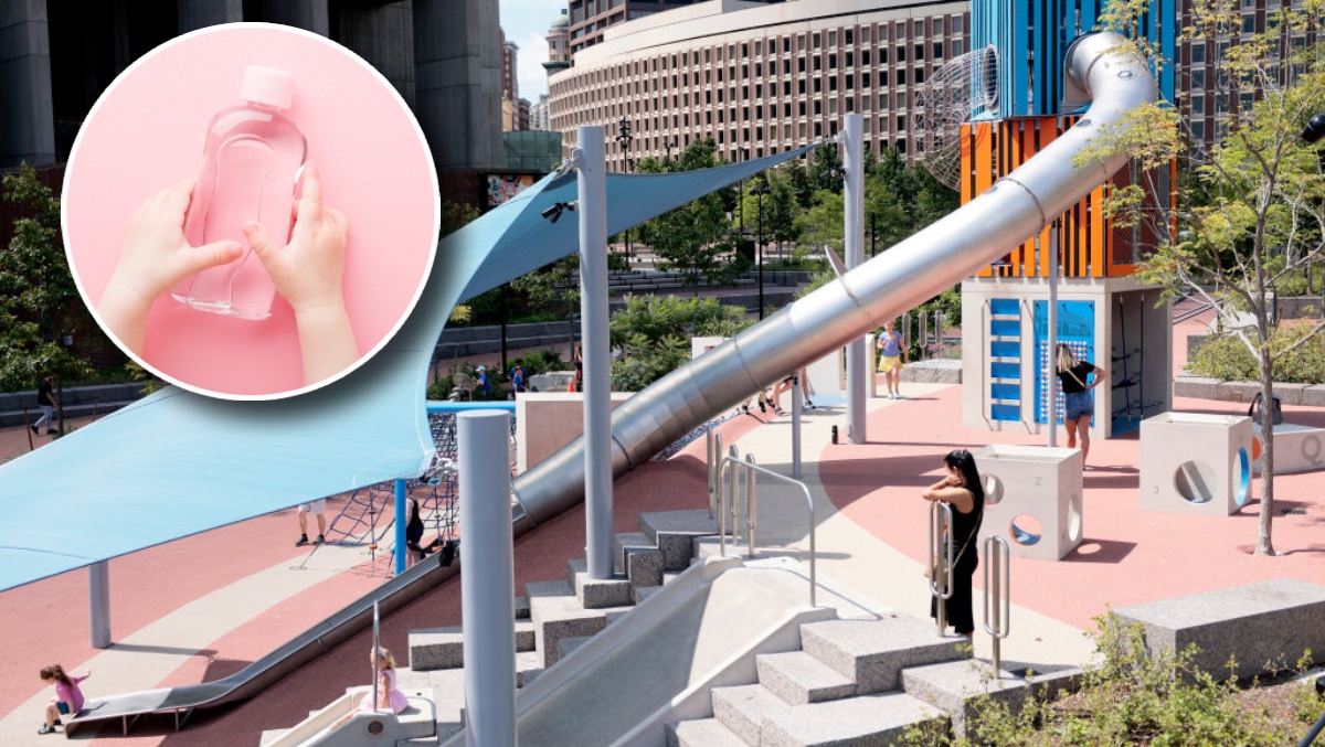 Infamous Boston Slide Claims Another Victim, Leaves Woman Covered In Baby Oil