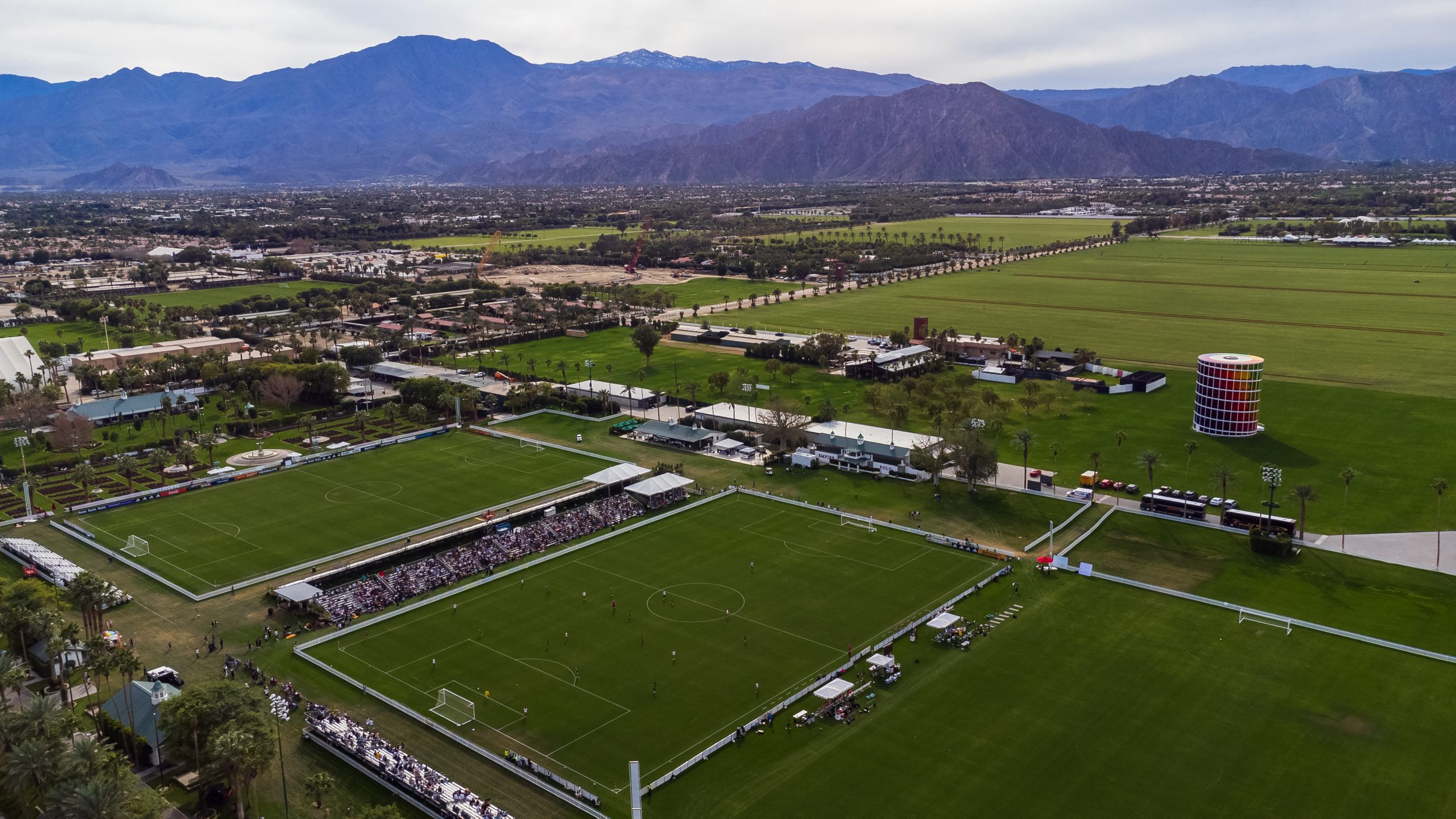 'Spring Training Of Soccer': How The LA Galaxy Turned Coachella Music Grounds Into A Pro Soccer Lab