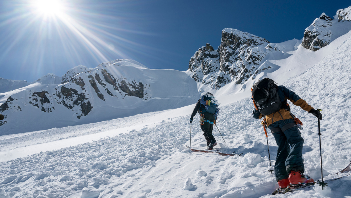 Skiers Barely Escape After Triggering Avalanche In Rocky Mountains: WATCH